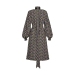 路易威登/Louis Vuitton 褶裥束腰长袖连衣裙
